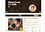 build a modern responsive cafe or restaurant website